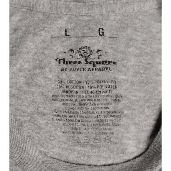 Texas A&M University Women's T-Shirt Large Gray Pink Floral Short Sleeve Tee - Picture 4 of 7